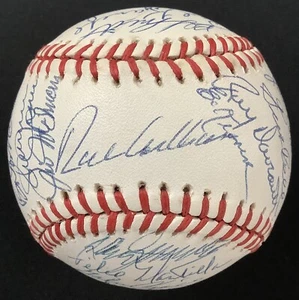 1962 NY Mets Team Signed Baseball WDW Rich Ashburn Frank Thomas Auto +29 JSA 2 - Picture 1 of 12