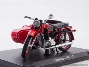 1:24 Motorrad MT-10 Dnepr 650сс russian Modimio Magazin №21 UdSSR USSR URSS - Bild 1 von 6