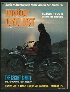 1970 July Motorcyclist - Vintage Motorcycle Magazine - Picture 1 of 2