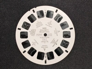 VIEW-MASTER REEL, NORTHERN ITALY - DOLOMITE MOUNTAINS - 1622, SAWYER'S, USA,1949 - Picture 1 of 2