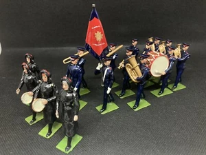 Copies Of Britains Salvation Army Band By Unknown (blue 304) See Notes - Foto 1 di 23