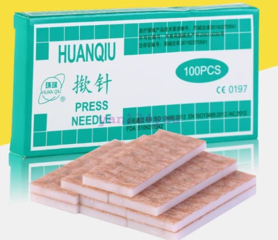 Huanqiu Acupuncture intradermal Tack Ear Press Needles 100 pcs/box - Image 1 of 4