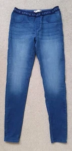 Levi's Blue Pull-on Elasticated Jeggings Size 164cm - Picture 1 of 7