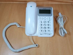 Dialogue Europe CRT 220 Telephone Clock Radio Alarm - Picture 1 of 13
