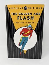 DC Archive Editions The Golden Age Flash Archives Volume 1 1999 HC DJ 1st First