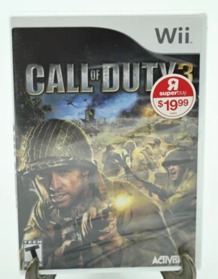 Call of Duty 3 (Nintendo Wii, 2006) Brand New Factory Sealed - Image 1 of 3