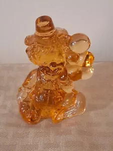 Mosser Glas "All the World Loves a Clown" Iffy Peach Translucent Vintage - Bild 1 von 9