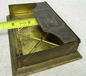 Soporte para bloc de notas de latón Minneapolis Cleveland Clarkson publicidad - Imagen 1 de 10