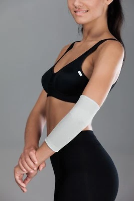 LOREY - Ellenbogenbandage aus latexfreiem 3D-Gestrick, Ellenbogenstütze