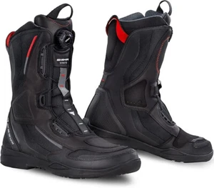 SHIMA STRATO Men schwarz leichte Motorradstiefel für Herren Wanderstiefel - Bild 1 von 9