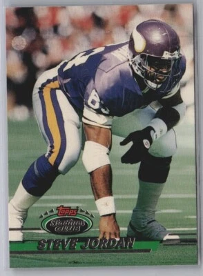 1993 Stadium Club Football Card #445 Steve Jordan - Image 1 of 2