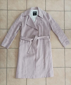 MSGM Trenchcoat Gr. 46 (= 40) altrosa – Baumwolle/Leinen - neuwertig - Bild 1 von 9