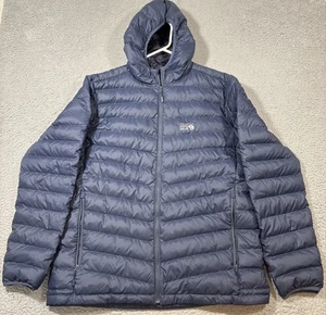 Mountain Hardwear Glen Alpine Down Hoody - Herren Gr. XL blau - Bild 1 von 10