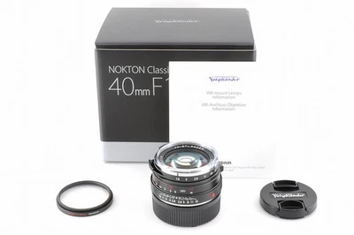 Voigtlander NOKTON Classic 40mm F/1.4 MC VM for Leica M mount w/Box -Mint- - Image 1 of 4