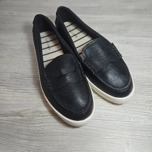 Cole Haan Women's Nantucket Black Penny Loafer Style W30256 Size 9B EUC - Picture 1 of 13