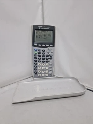 Texas Instruments Calculator TI84 Plus Silver Edition Graphic Graphing TI84+ - Image 1 of 4