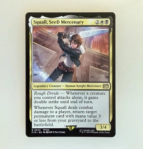Magic the Gathering: Squall, SeeD Mercenary Final Fantasy Regular NM - Picture 1 of 3
