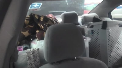 ¡¡SOLO REPOSACABEZAS!! Cubo de tela manual para asiento delantero pasajero se adapta a 09-10 MAGE Foto 1 de 4