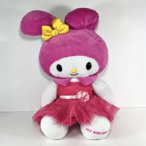 Build A Bear My Melody Plush In Pink Ruffle Dress W/ Voice Box- 2023 Sanrio 18” - Picture 1 of 8