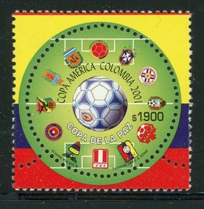 COLOMBIA MNH Selections: Scott #1178 COPA AMERICA SOCCER FOOTBALL CV$5+ - Picture 1 of 1