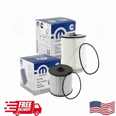 Filtros de combustible 68157291AA y 68436631AA para una camioneta Ram 2019-2024 Cummins 6,7 L Foto 1 de 4