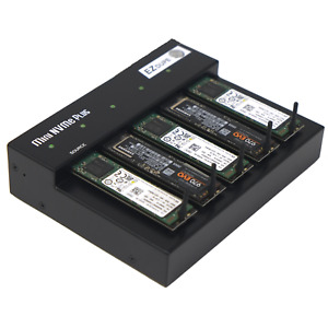 EZ Dupe 1 to 4 M.2 NVMe & NGFF SATA Duplicator - MiniNVMe  M2 SSD Drive Copier