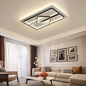 Clearance SALE 36.2*22.8" Modern LED Ceiling Light Flush Mount Chandelier - Picture 1 of 21