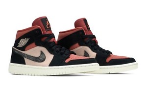 Las mejores ofertas en Jordan 1 Mid Rosa Viejo Borgoña W | eBay