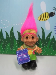 CHICA RETRO - Muñeca Russ Troll 5" - Muy Rara - Nueva con Etiqueta Colgante - Imagen 1 de 5
