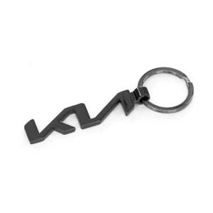 Key Fob KIA Lettering Black Metal KIA - Picture 1 of 1