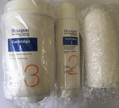 New Hexagon 2v. Replacement Pack Filters Cartridge 1,2 &3  MFG 2024 USA Seller - Image 1 of 3
