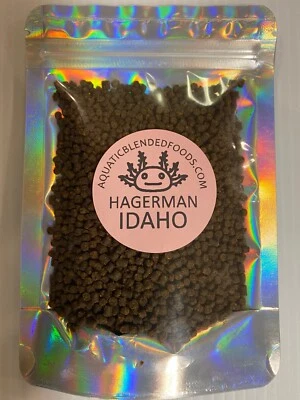 AQUATICBLENDEDFOODS ABF AXOLOTL SOFT FOOD PELLETS Rangen,Aquatic Frogs,Newts 4.0mm - ABF5S