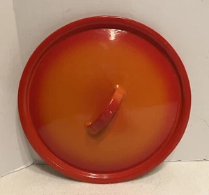Descoware #22 Enamel Cast Iron Belgium Dutch Oven lid only - Picture 1 of 3