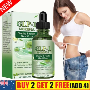 GLP-1 Moringa Slimming & Health Boost Drops Weight Loss Drops 30ml - Picture 1 of 13