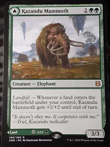 Kazandu Mammoth, Zendikar Rising, casi nuevo, MTG, ENVÍO GRATUITO - Imagen 1 de 3