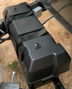 Double Battery Box,Safely Stores Rv,Automotive,Marine Battery,Corrosionresilien - Picture 1 of 10