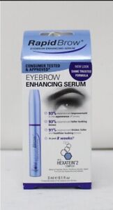 RapidBrow Eyebrow Enhancing Serum-Damaged Or Missing Box EXP 09/25 NEW AUTHENTIC