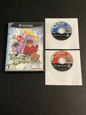 Tales of Symphonia (Nintendo GameCube, 2004) Etiqueta Negra ¡PROBADO FUNCIONANDO!! Foto 1 de 3