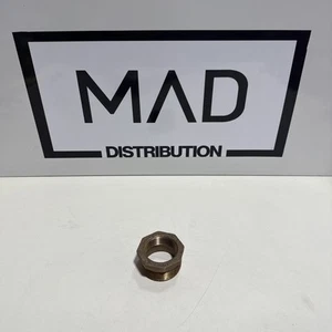 2" x 1-1/2" Lead-Free Brass Hex Reducer Bushing 125# Threaded NPT BR12090841 - Picture 1 of 5