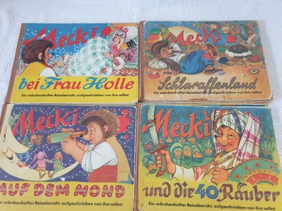 4x Mecki Bücker 60er Jahre - Bild 1 von 4