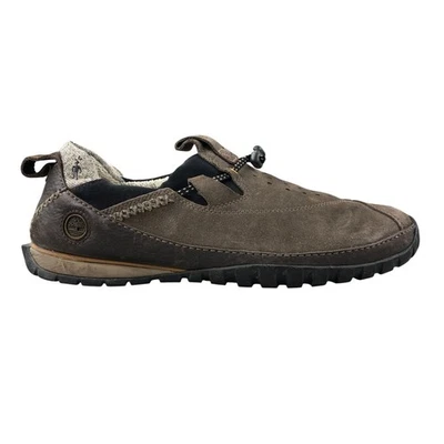 Mocasines Timberland X Smartwool para hombre talla 12M cuero marrón sin cordones Foto 1 de 4