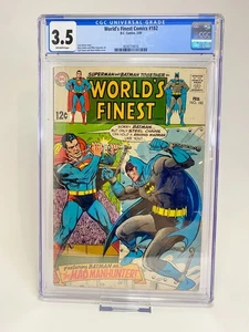 World's Finest Comics #182 DC Comics February 1969 CGC 3.5 - Imagen 1 de 2
