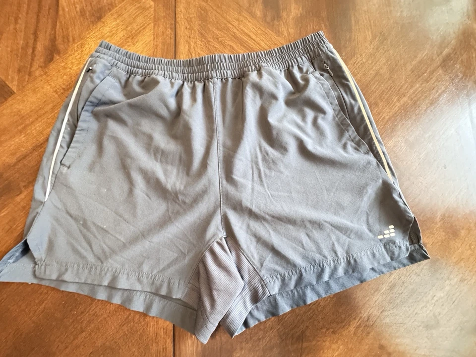 Shorts de corrida masculino BCG cinza ~ GG - shorts internos - Imagem 1 de 3