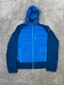 Eddie Bauer Jacket Mens Large Blue PrimaLoft Insulated Full Zip * - Picture 1 of 11