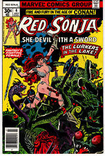 Red Sonja #4 (1977) Fine She-Devil with a Sword The Lurkers The Lake of Unknown 