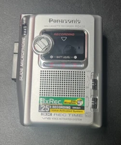 open box Vintage Panasonic Cassette Recorder RQ-L31 3X 25 Stunden Aufnahmezeit - Bild 1 von 8