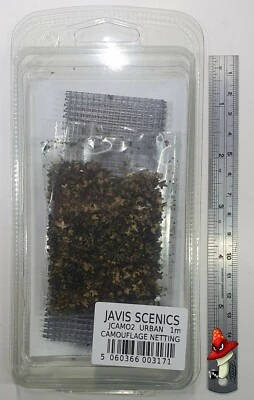 Camouflage Netting Urban Camo Nets Foliage Model Wargames Javis JCAMO2 1M - Image 1 of 2