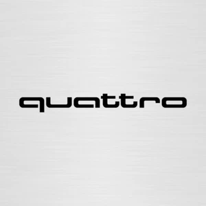 Calcomanía de vinilo AUDI QUATTRO PEGATINA VINILO PEGATINAS PARA COCHE - Imagen 1 de 2