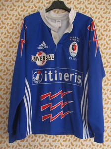 Maillot stade Francais Adidas Paris SF Itineris Universal Vintage ancien - S - Bild 1 von 7