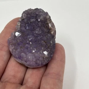 Geoda Amatista Racimo Cristal Roca Mineral Colorado 63,8 gr Espécimen - Imagen 1 de 13